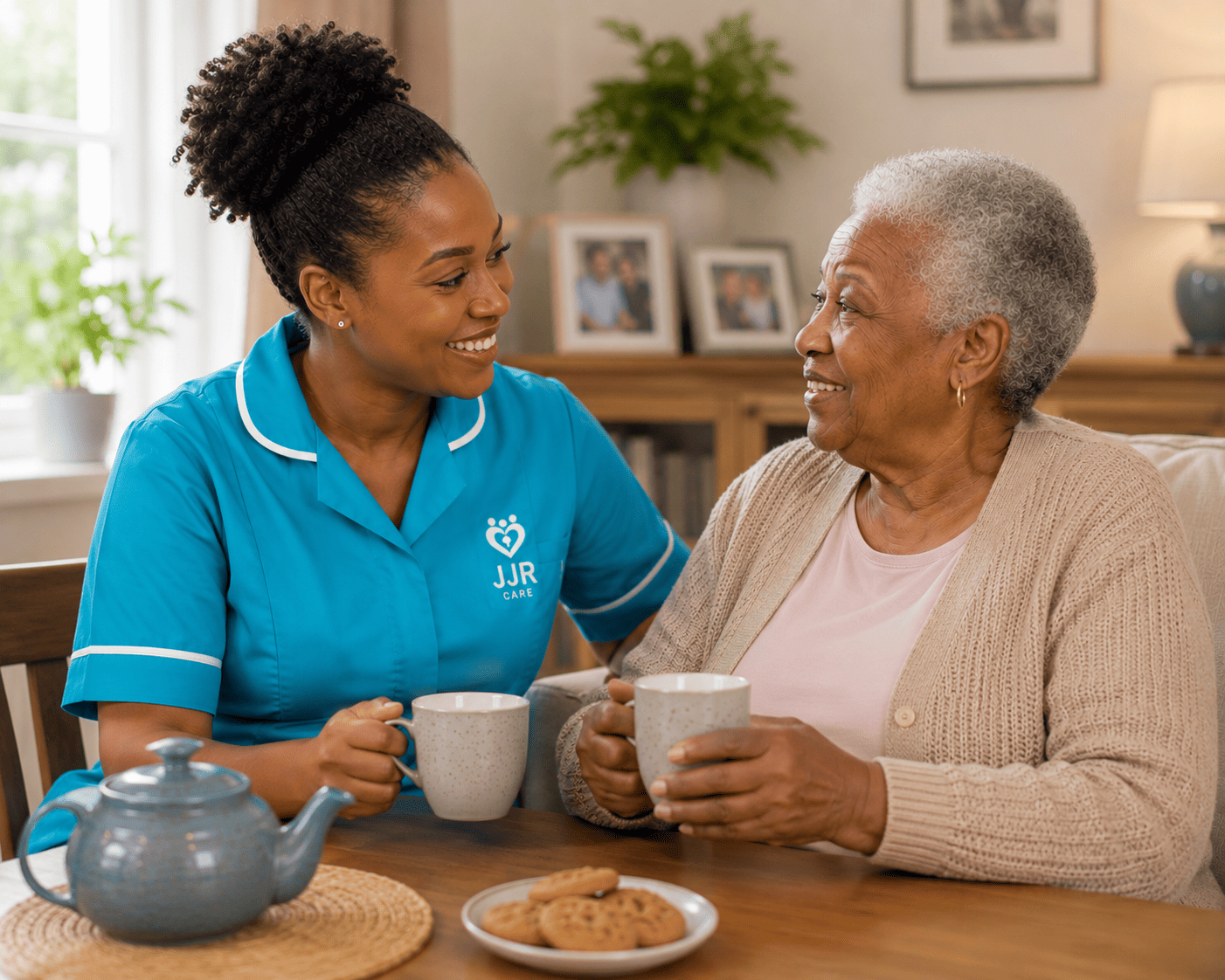 Companionship and sit-in care at home