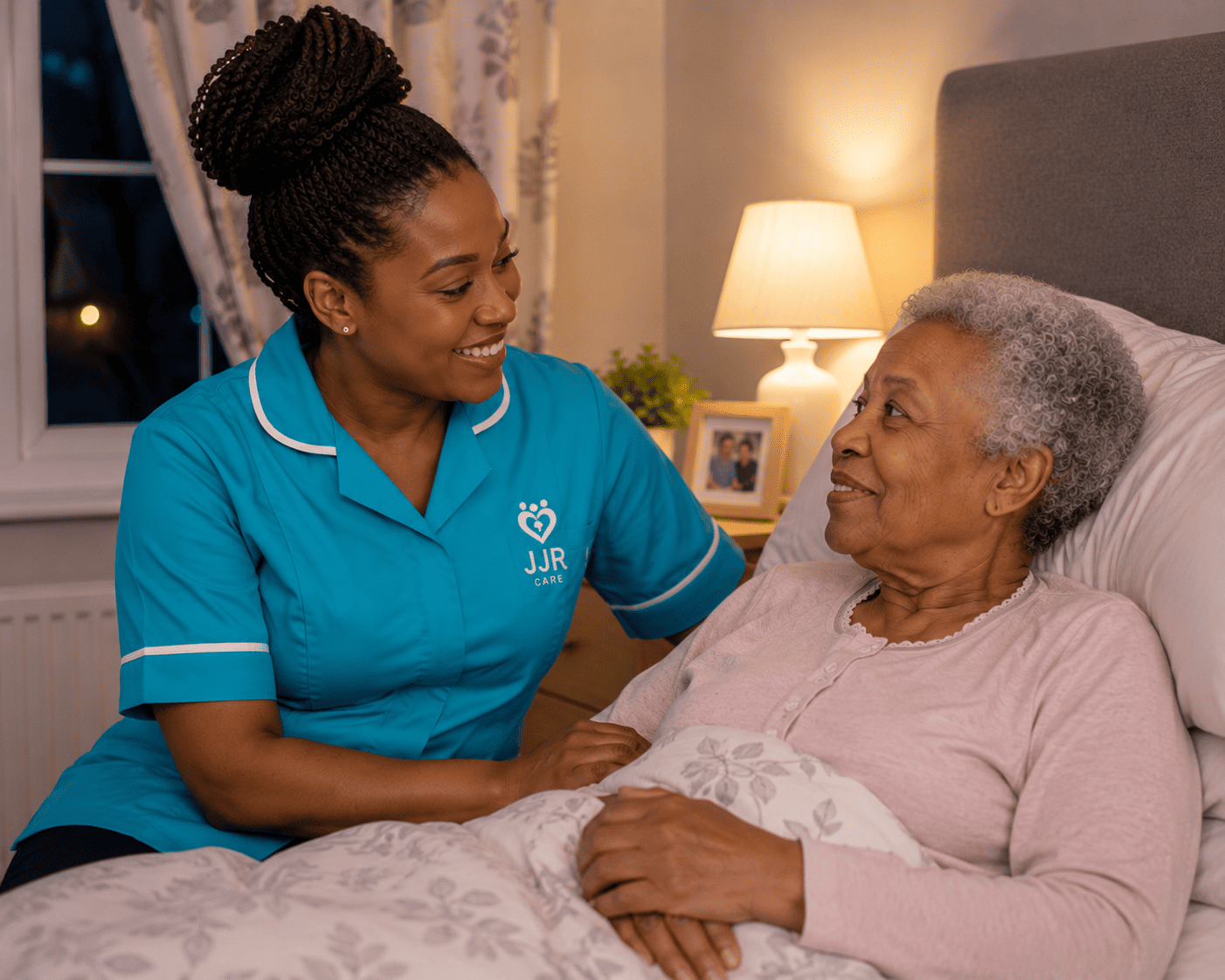 Night cover and overnight care services