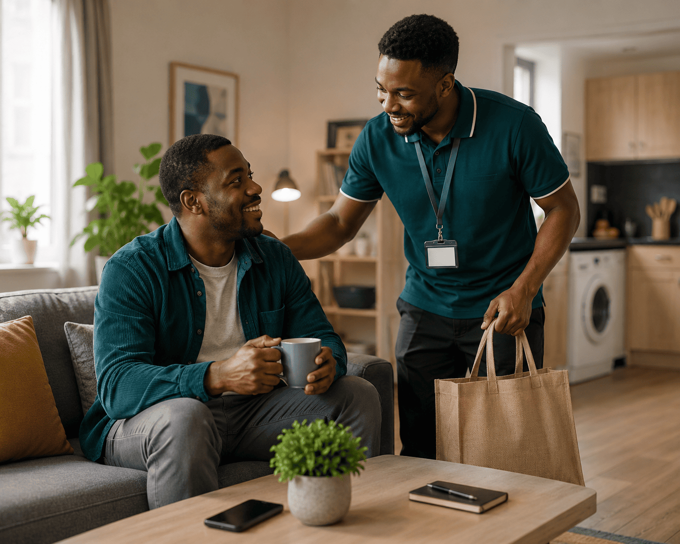 Supported living care for adults with additional needs